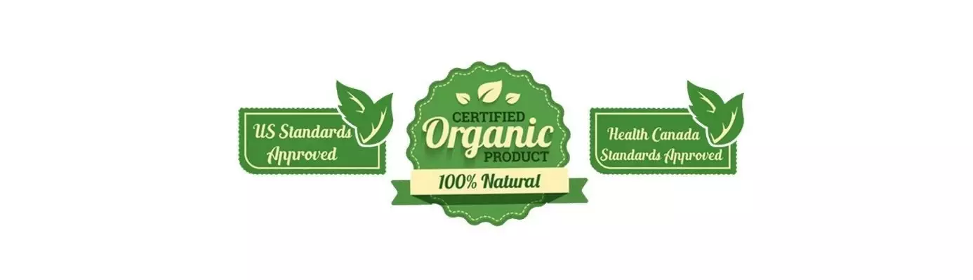 certified organic banner