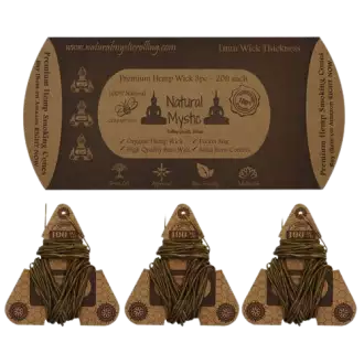 Are Hemp Wicks Good For Candles?  Natural Mystic Pre Rolled Hemp