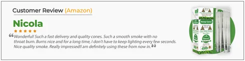 natural mystic hemp cones review by Nicola