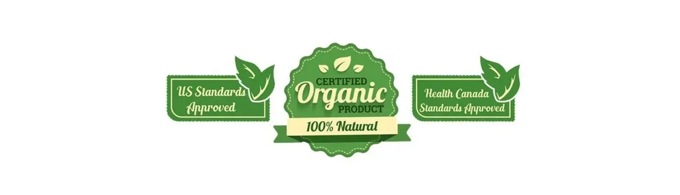 certified organic banner